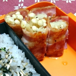 お弁当おかず・えのきのベーコン巻き